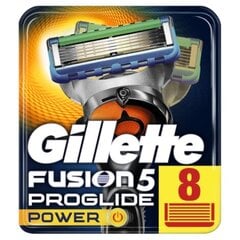 Parranajopäät Gillette Fusion Proglide Power 8 kpl. hinta ja tiedot | Parranajo ja karvanpoisto | hobbyhall.fi