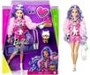 Barbie Extra -nukke violetilla hiuksilla hinta ja tiedot | Tyttöjen lelut | hobbyhall.fi