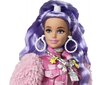 Barbie Extra -nukke violetilla hiuksilla hinta ja tiedot | Tyttöjen lelut | hobbyhall.fi