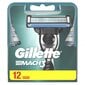 Parranajopäät Gillette Mach 3, 12 kpl. hinta ja tiedot | Parranajo ja karvanpoisto | hobbyhall.fi