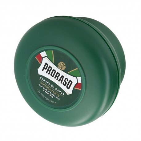 Proraso -parranajosaippua kupissa, virkistävä Eucalyptus 150 ml hinta ja tiedot | Parranajo ja karvanpoisto | hobbyhall.fi