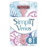 Gillette Venus Simply3 -höyläterät, 8 kpl hinta ja tiedot | Parranajo ja karvanpoisto | hobbyhall.fi