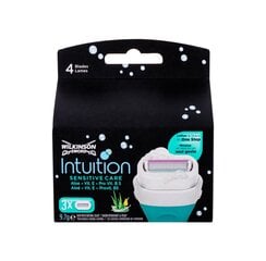 Naisten karvanpoistoterät Wilkinson Sword Intuition, 3 kpl hinta ja tiedot | Parranajo ja karvanpoisto | hobbyhall.fi