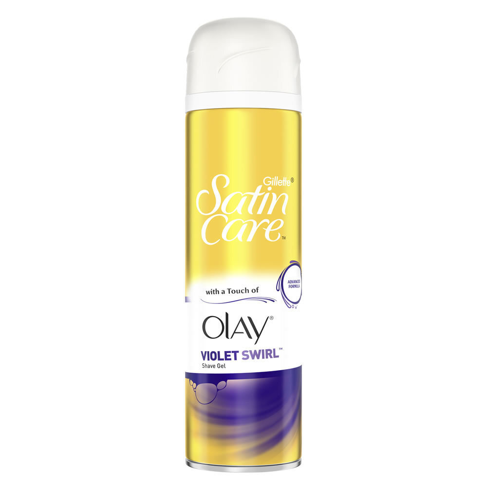 Gillette Satin Care Olay Violet Swirl karvanpoistovaahto 200 ml hinta ja tiedot | Parranajo ja karvanpoisto | hobbyhall.fi