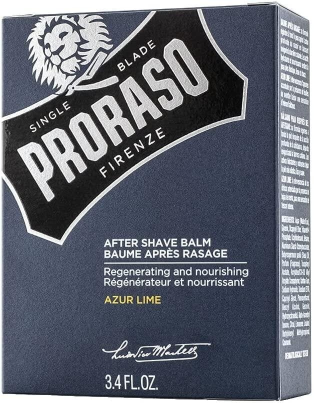 Proraso-partabalsami, azur & limetti, 100 ml hinta ja tiedot | Parranajo ja karvanpoisto | hobbyhall.fi