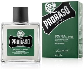 Proraso-partabalsami, bergamotti-rosmariini, 100 ml hinta ja tiedot | Parranajo ja karvanpoisto | hobbyhall.fi