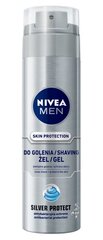 Nivea Nivea Men Silver Protect, 200 ml hinta ja tiedot | Parranajo ja karvanpoisto | hobbyhall.fi