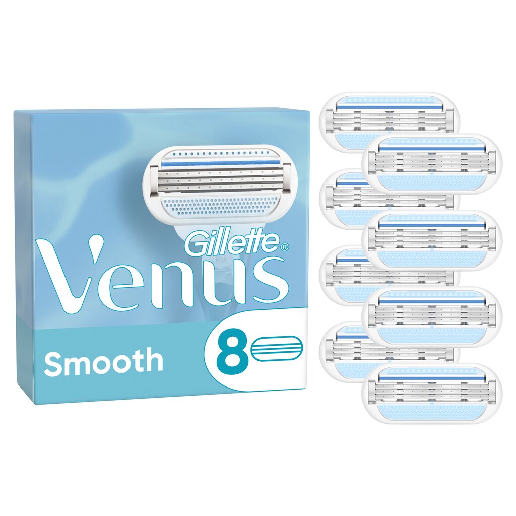 Ajelupäät Gillette Venus, 8 kpl. hinta ja tiedot | Parranajo ja karvanpoisto | hobbyhall.fi