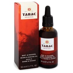 Parta ja parranajoöljy Tabac Original 50 ml hinta ja tiedot | Tabac Hygieniatuotteet | hobbyhall.fi