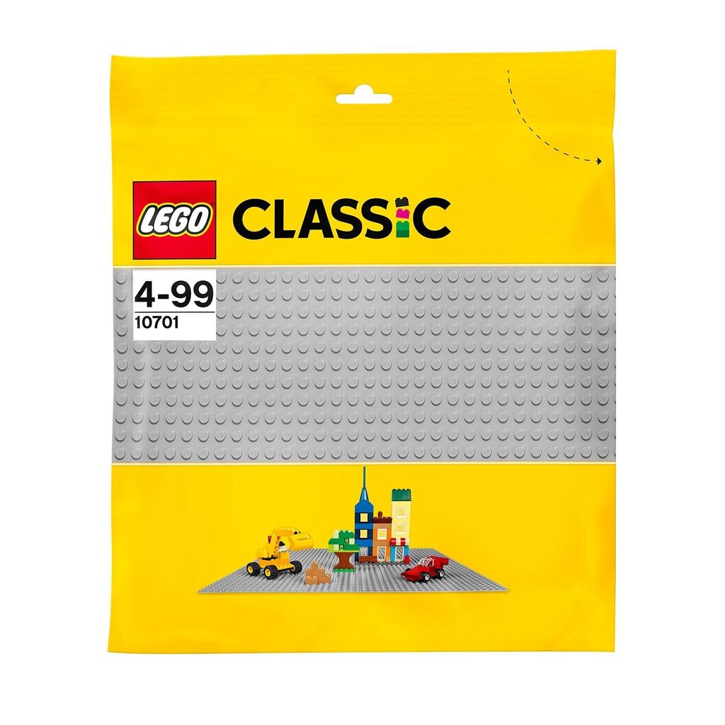 10701 LEGO® Classic harmaa alustalevy hinta ja tiedot | LEGOT ja rakennuslelut | hobbyhall.fi