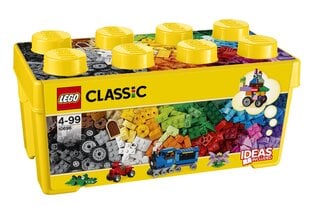 10696 LEGO® Classic keskikokoinen palikkalaatikko hinta ja tiedot | LEGOT ja rakennuslelut | hobbyhall.fi