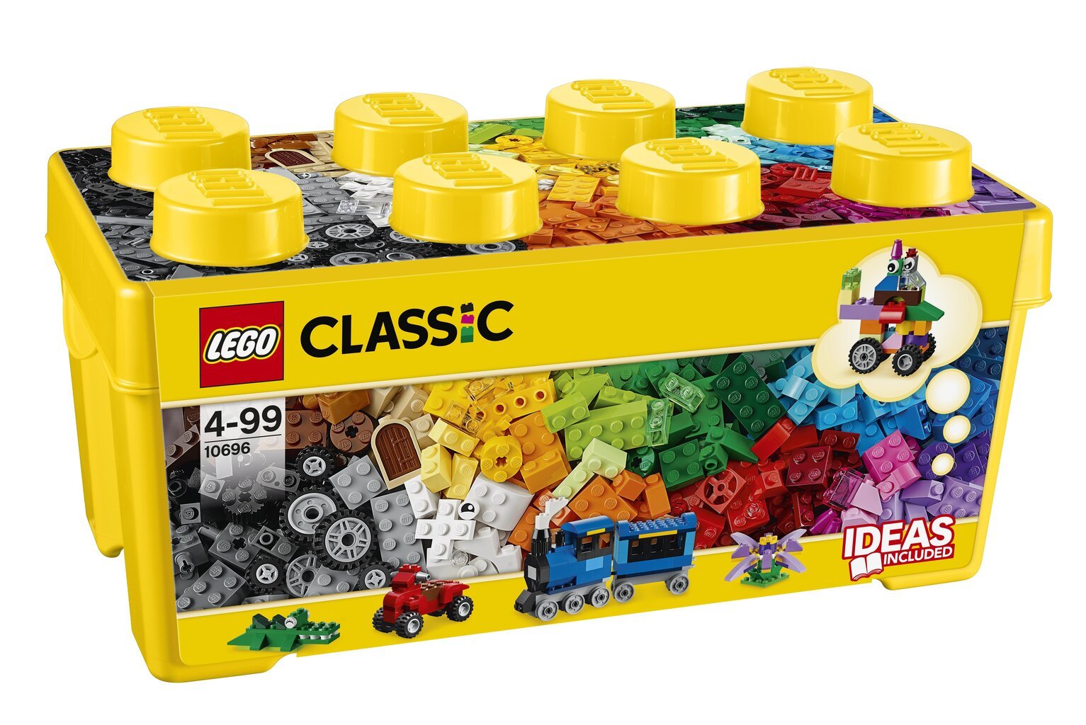 10696 LEGO® Classic keskikokoinen palikkalaatikko hinta ja tiedot | LEGOT ja rakennuslelut | hobbyhall.fi