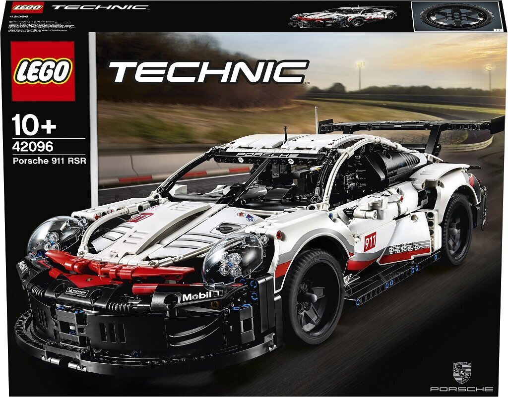 42096 LEGO® Technic Porsche 911 RSR hinta ja tiedot | LEGOT ja rakennuslelut | hobbyhall.fi