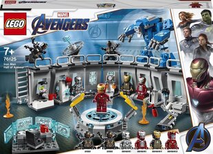 76125 LEGO® Marvel Avengers Movie 4 Iron Man's Armor Hall hinta ja tiedot | LEGOT ja rakennuslelut | hobbyhall.fi