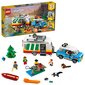 31108 LEGO® Creator Perheen loma pyörillä kulkevalla talolla hinta ja tiedot | LEGOT ja rakennuslelut | hobbyhall.fi