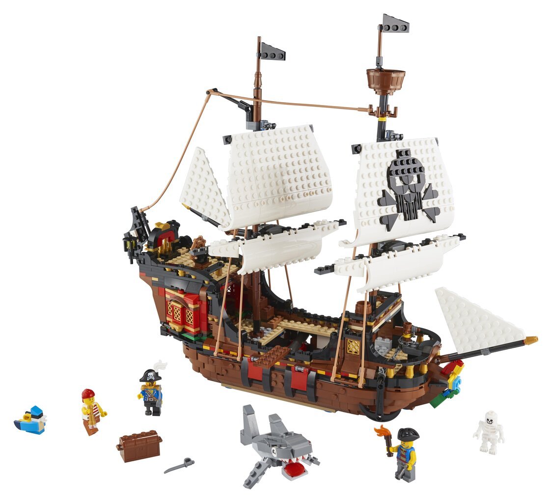 31109 LEGO® Creator merirosvolaiva hinta ja tiedot | LEGOT ja rakennuslelut | hobbyhall.fi