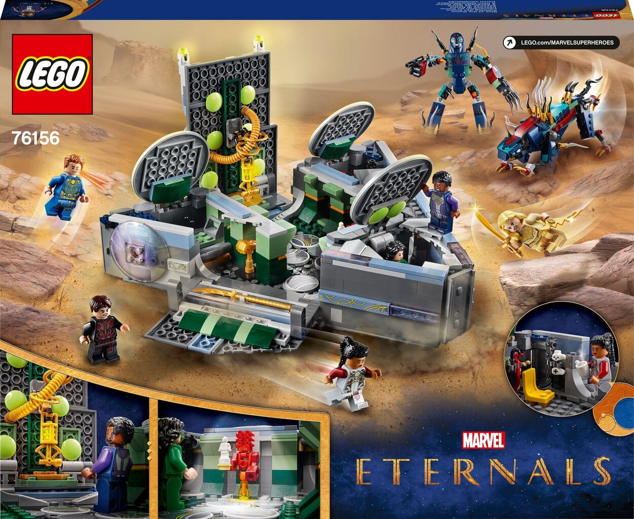 76156 LEGO® Super Heroes Rise of the Domo hinta ja tiedot | LEGOT ja rakennuslelut | hobbyhall.fi