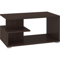 Sohvapöytä NORE Pin, tummanruskea hinta ja tiedot | Sohvapöydät | hobbyhall.fi