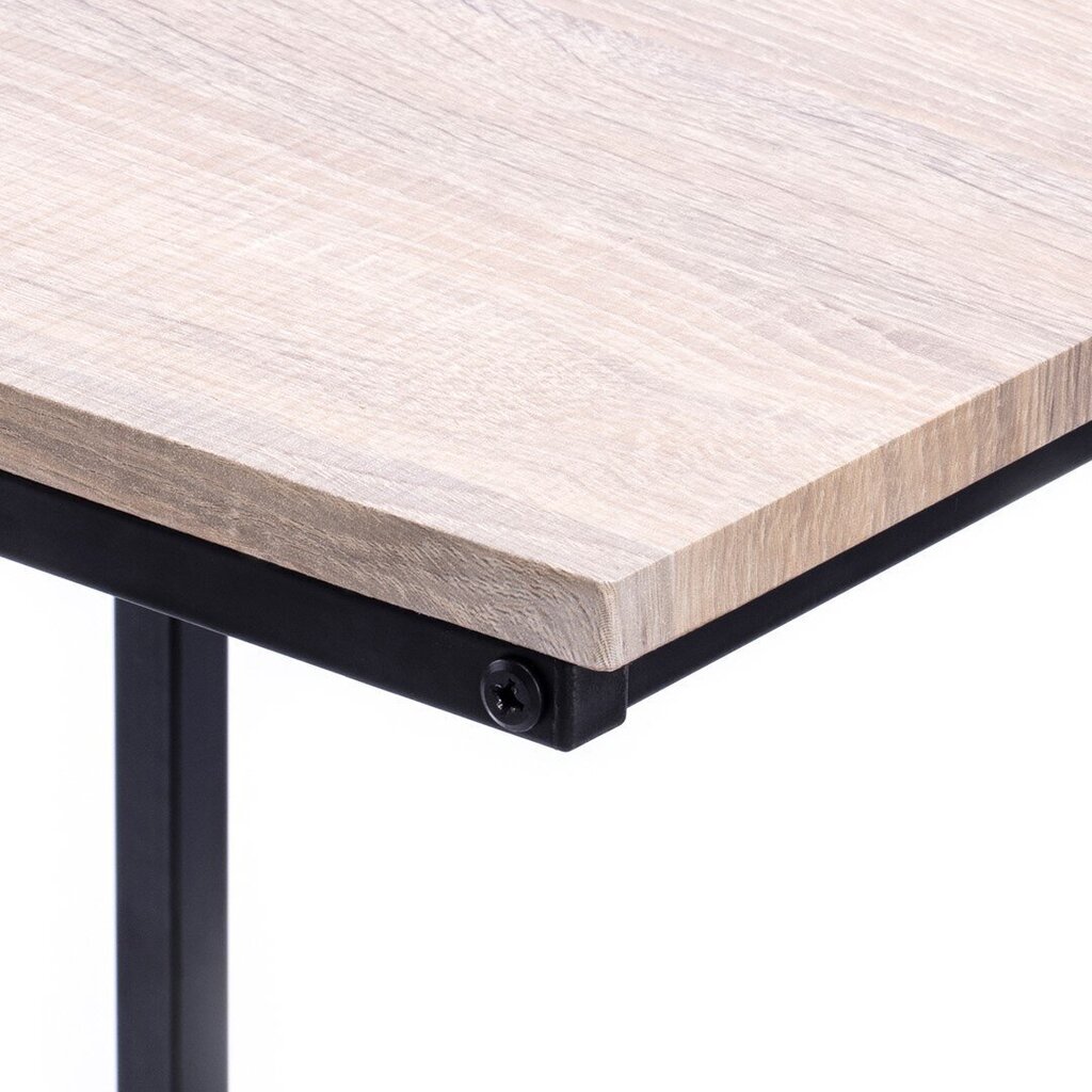 Apupöytä Lexa 45x25x63 cm, tammi hinta ja tiedot | Sohvapöydät | hobbyhall.fi