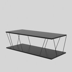 Kalune Design 854 sohvapöytä, musta/tummanharmaa hinta ja tiedot | Sohvapöydät | hobbyhall.fi