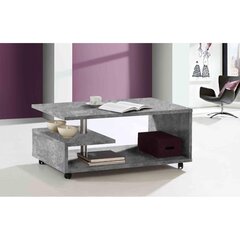 Bailey-sohvapöytä, betoninharmaa hinta ja tiedot | Sohvapöydät | hobbyhall.fi