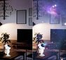 LED 3D valotehosteprojektori, yövalo, astronautti, kosmonautti hinta ja tiedot | Juhlakoristeet | hobbyhall.fi