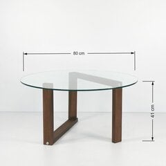 Sohvapöytä Kalune Design S300, ruskea hinta ja tiedot | Sohvapöydät | hobbyhall.fi