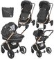 Yleisvaunut Lorelli Ramona 3in1, Luxe Black hinta ja tiedot | Vaunut ja rattaat | hobbyhall.fi