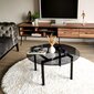 Sohvapöytä Kalune Design Balance, musta hinta ja tiedot | Sohvapöydät | hobbyhall.fi