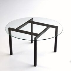 Sohvapöytä Kalune Design Balance 2, musta hinta ja tiedot | Sohvapöydät | hobbyhall.fi