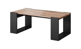Sohvapöytä, ruskea/musta hinta ja tiedot | Sohvapöydät | hobbyhall.fi