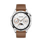 Huawei Watch GT 4 46mm Brown Leather 55020BGW hinta ja tiedot | Älykellot | hobbyhall.fi