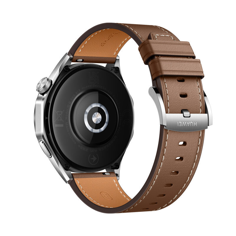 Huawei Watch GT 4 46mm Brown Leather 55020BGW hinta ja tiedot | Älykellot | hobbyhall.fi