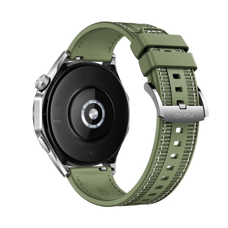 Huawei Watch GT 4 46mm Green Woven 55020BGV hinta ja tiedot | Älykellot | hobbyhall.fi