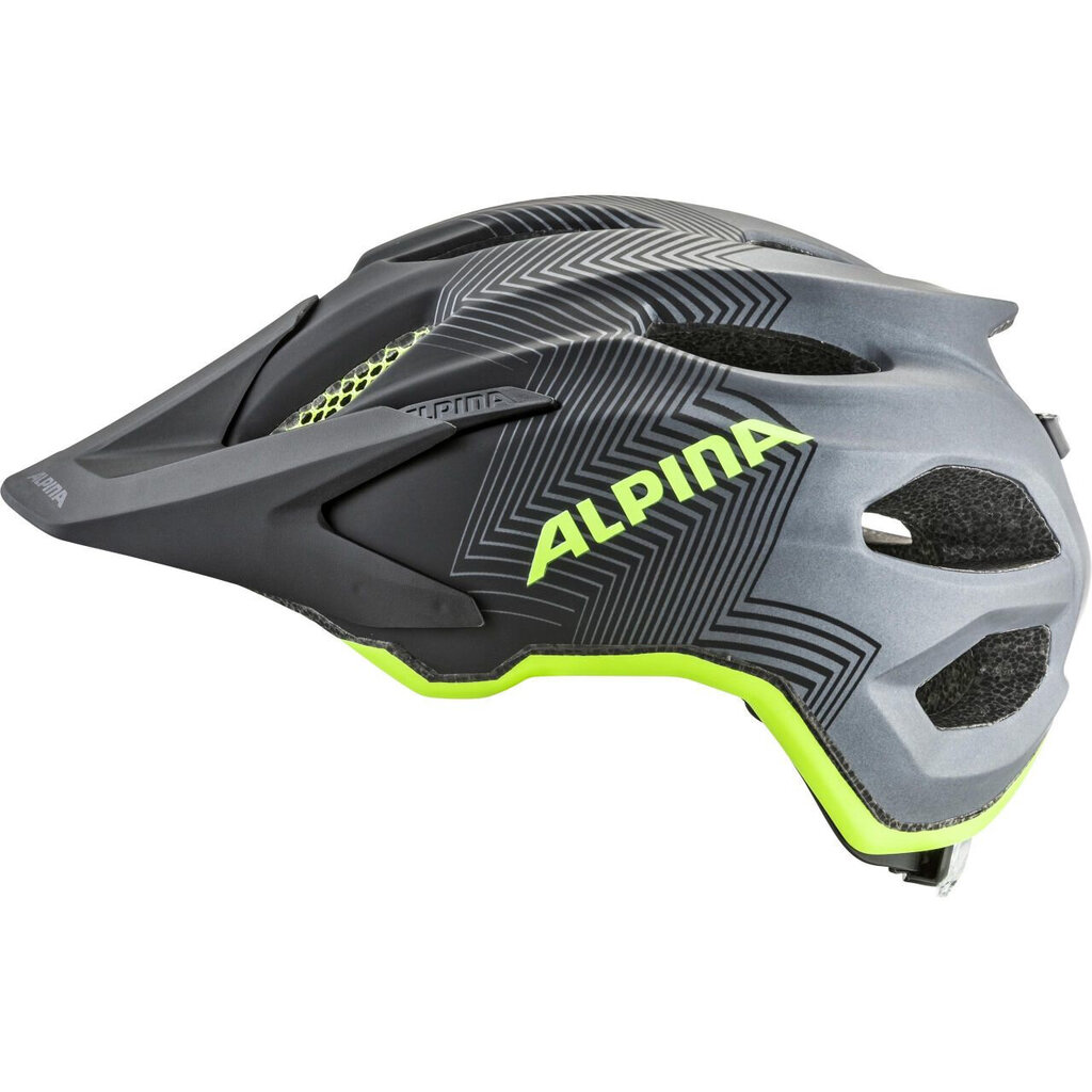 Alpina A9702132 -pyöräilykypärä, musta/keltainen hinta ja tiedot | Kypärät | hobbyhall.fi