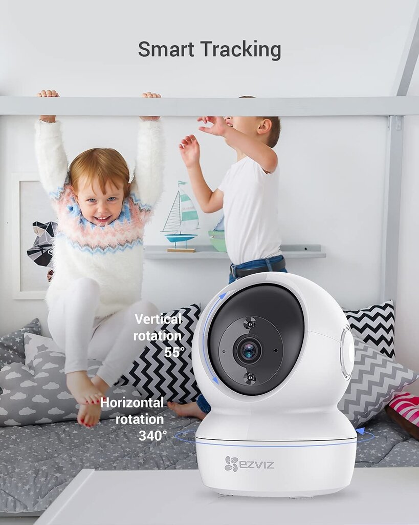 EZVIZ WiFi IP Camera Indoor 1080P -itkuhälytin hinta ja tiedot | Itkuhälyttimet | hobbyhall.fi