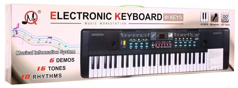 Elektroninen piano lapsille MQ-605UFB Bluetooth hinta ja tiedot | Kehittävät lelut | hobbyhall.fi