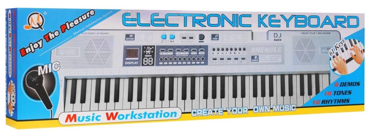 Elektroninen piano lapsille MQ-008 UF hinta ja tiedot | Kehittävät lelut | hobbyhall.fi