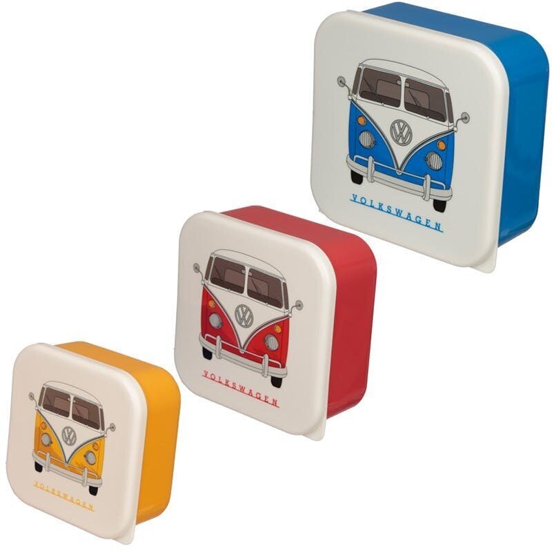 3 eväslaatikon setti M/L/XL - VOLKSWAGEN VW T1 CAMPER BUS hinta ja tiedot | Elintarvikkeiden säilytysastiat | hobbyhall.fi