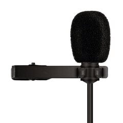 Platinet clip-on mikrofoni, musta hinta ja tiedot | Mikrofonit | hobbyhall.fi