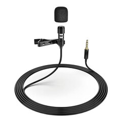 Platinet clip-on mikrofoni, musta hinta ja tiedot | Mikrofonit | hobbyhall.fi