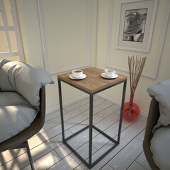 Pöytä Kalune Design Puhdas, ruskea/musta hinta ja tiedot | Sohvapöydät | hobbyhall.fi