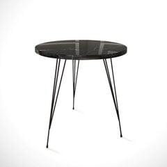 Pöytä Kalune Design Sandalf, musta hinta ja tiedot | Sohvapöydät | hobbyhall.fi