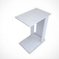 Sivupöytä Kalune Design Pasific C Sehpa, valkoinen/harmaa hinta ja tiedot | Sohvapöydät | hobbyhall.fi
