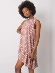 RUE PARIS Vaaleanpunainen naisten mekko pilkuilla hinta ja tiedot | Mekot | hobbyhall.fi