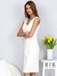 Valkoinen-istuva mekko, jossa kukkakuvio S hinta ja tiedot | Mekot | hobbyhall.fi