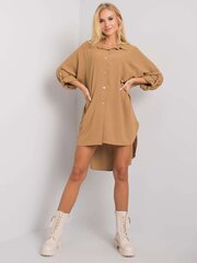 Tumman beige mekko kauluksella hinta ja tiedot | Mekot | hobbyhall.fi