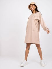 Naisten beige rento mekko hinta ja tiedot | Carrara Muoti | hobbyhall.fi