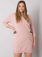 Naisten Vaaleanpunainen plus size -mekko hinta ja tiedot | Mekot | hobbyhall.fi