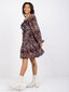 Naisten ruskea mekko printillä hinta ja tiedot | Mekot | hobbyhall.fi